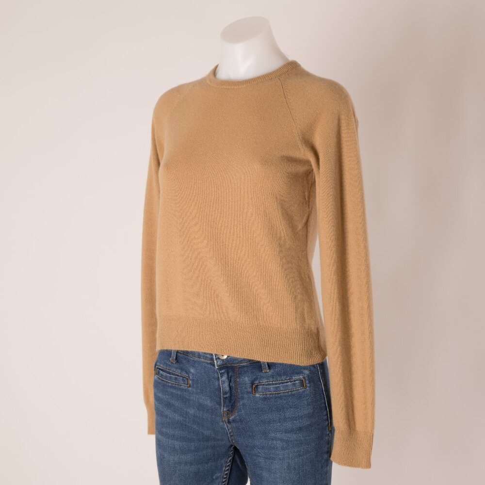 Ralph Lauren Camel Cashmere Crewneck Sweater Size US M - Picture 2 of 5